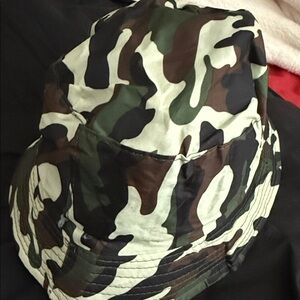 Camouflage Bucket Hat - Green Camo Women’s Hat